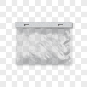 3d塑料透明手提包装袋高清图片