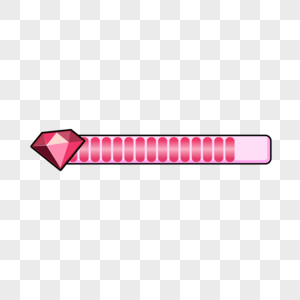 钻石粉色按键进度条游戏图片图片