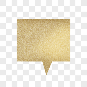 金粉矩形空白对话框图片