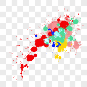 鲜艳颜料泼洒效果图片图片