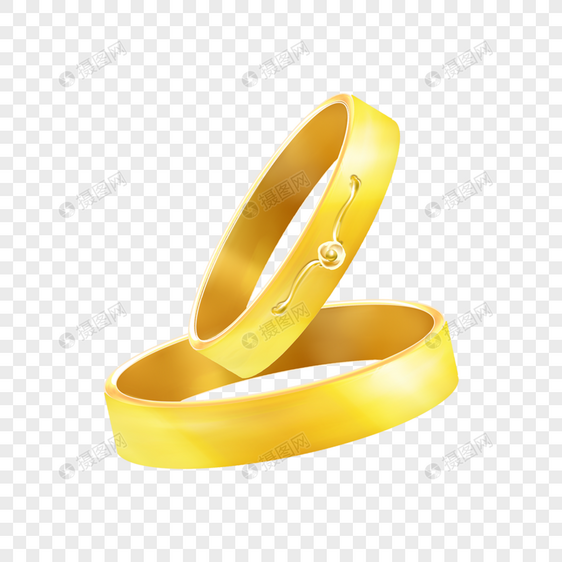 婚礼爱情戒指图片