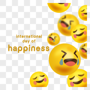 笑脸国际幸福日图片