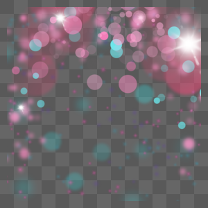 粉色光晕抽象光效分布图片