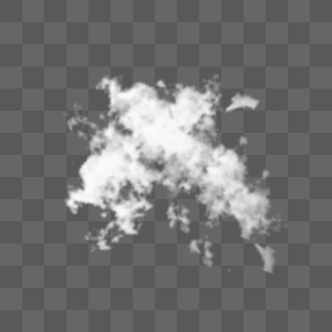 简单静态白云图片