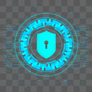 防护盾盾牌钥匙孔保卫安全高科技网络互联网图片