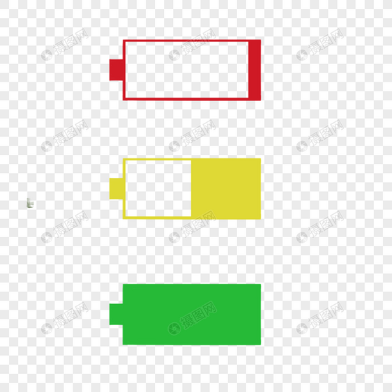电池电量指示器图片