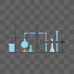 化学烧杯实验教育简约图案图片