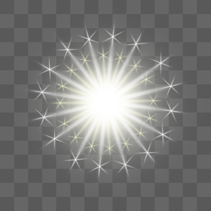 星星明亮抽象白色光圈线条图片
