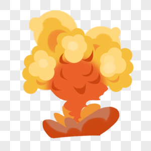 游戏爆炸效果蘑菇云图片