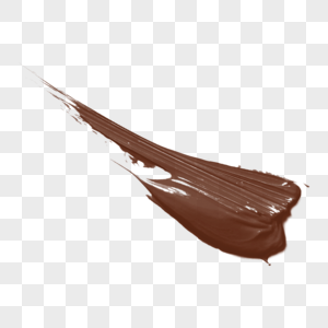 不规则质感巧克力酱涂抹痕迹图片