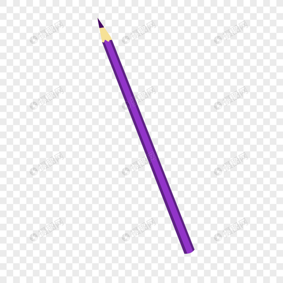 世界艺术日亮紫色铅笔图片