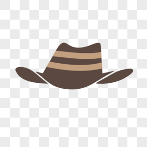 褐色头部服饰帽子剪贴画图片