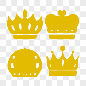 爱心皇冠徽标图片