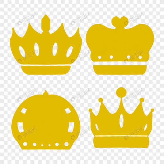爱心皇冠徽标图片