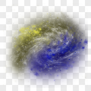 彩色星云旋涡聚变银河宇宙元素高清图片