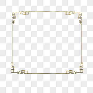 古典金框架材料图片