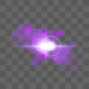 层叠紫色光圈闪光抽象光效图片