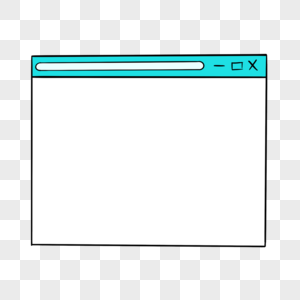 网页蓝色白底空白图片绘画图片