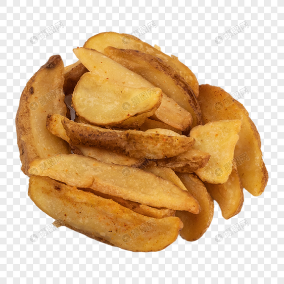 薯角健康西餐静物膳食图片