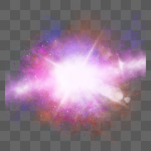 宇宙星空爆炸紫色星云图片