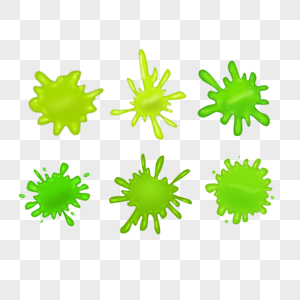 粘液恶心绿色细菌液体图片
