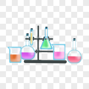 化学仪器实验流程仿真液体图片