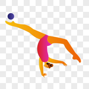 体操运动人物图片