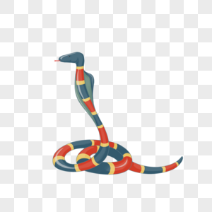蛇动物图腾纹身花蛇图片