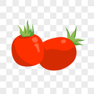 西红柿蔬菜食物红色卡通创意图片