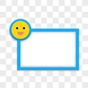 笑脸方框果冻绘画图案卡通图片