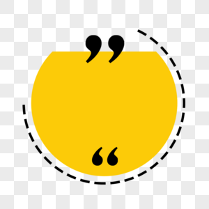 亮黄色可爱底纹彩色对话框报价框图片