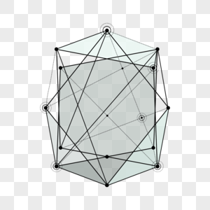 线条几何抽象组合图形菱形对称图片