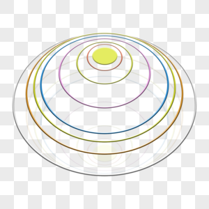 圆环螺旋抽象圆圈图片