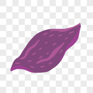 卡通水果蔬菜香甜紫薯图片