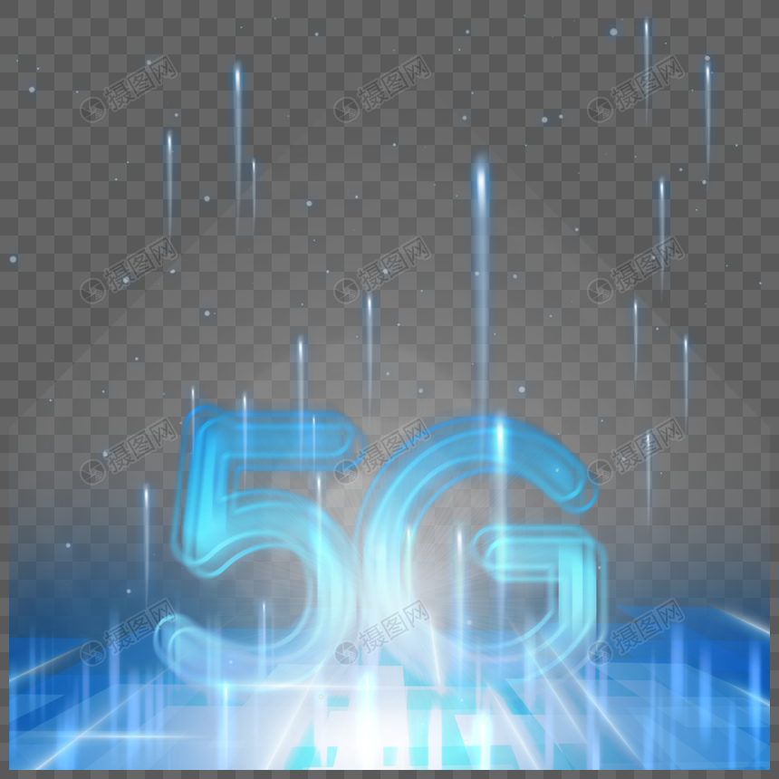 抽象5g数字光效科技图片