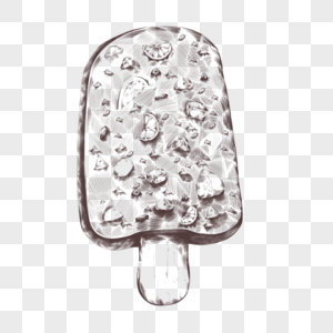 复古线雪条冰淇淋图片