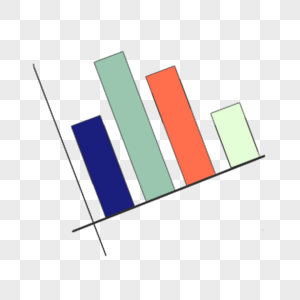 科学教育元素彩色数据线条图片