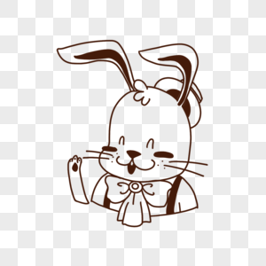 复活节可爱兔子图片