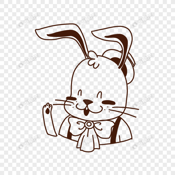 复活节可爱兔子图片