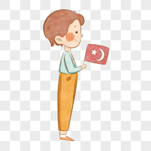 土耳其儿童节黄色裤子男孩图片