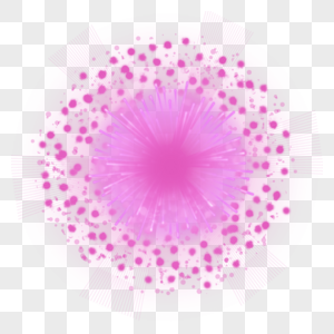 紫色圆点爆炸免扣效果图片