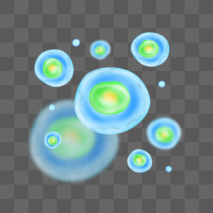 球形细胞动物膜细胞蓝色绿色图片