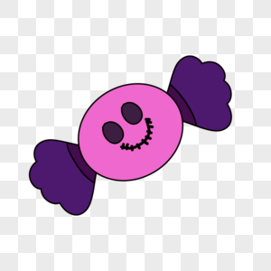 糖果怪兽紫色蓝色糖图片图片