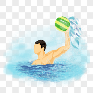 水球运动员图片