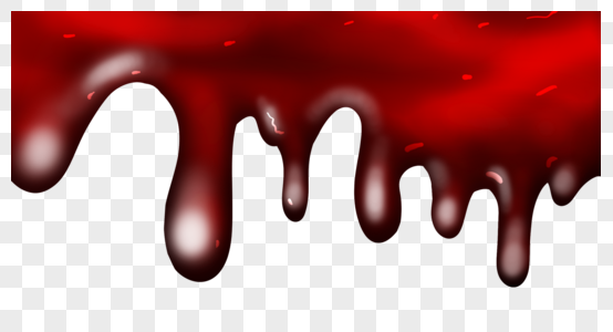 血迹滴落红色立体图片