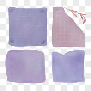 纸张复古紫色水彩图片