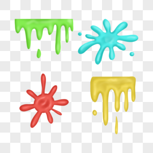 粘液细菌恶心液体彩色图片