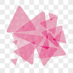 三角形渐变粉色图形图片