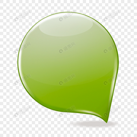 对话话框底框绿色绘画图片图片