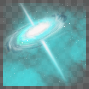星空蓝色抽象光效超新星爆炸图片